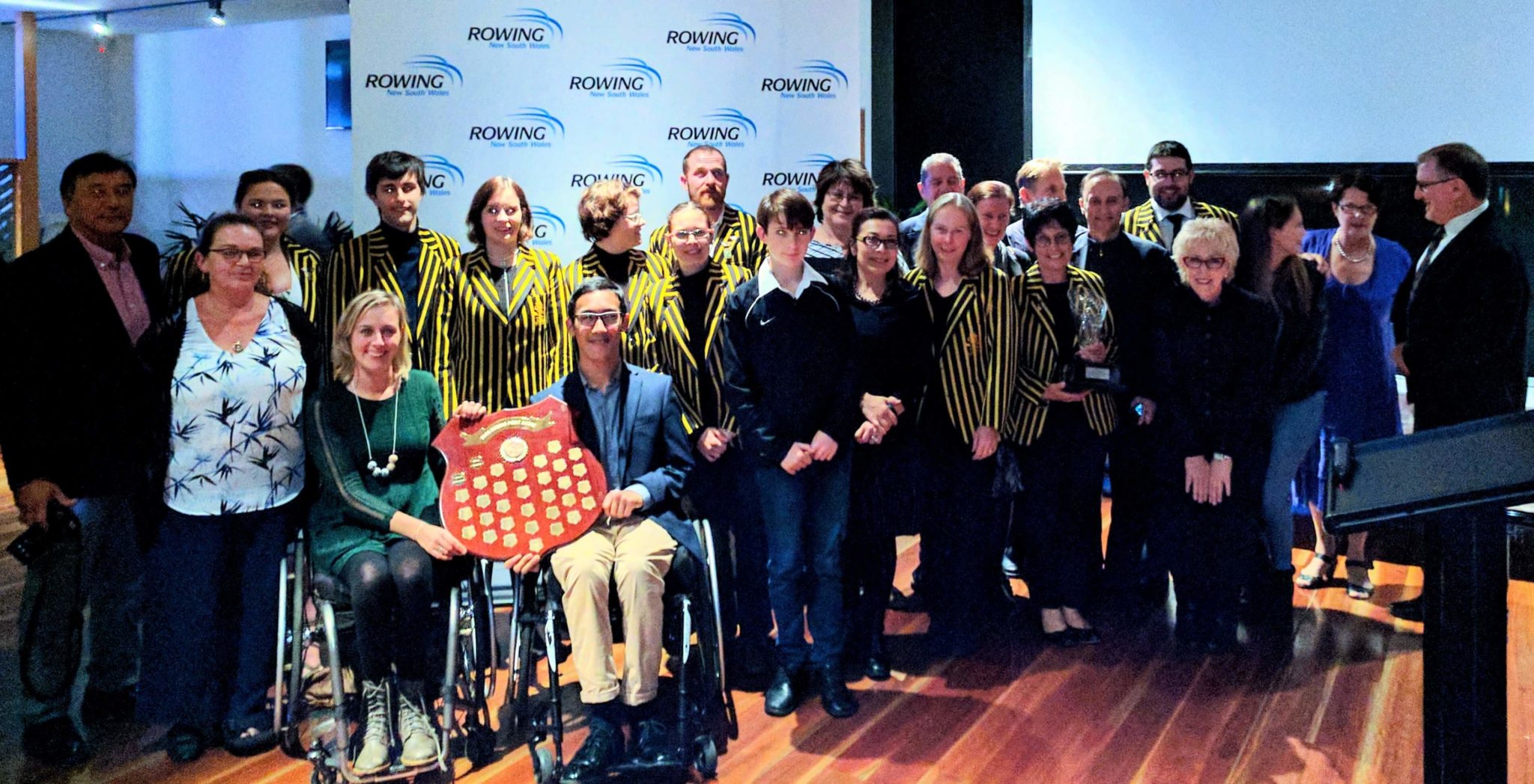 Success at the Rowing NSW Presentation Dinner 2017